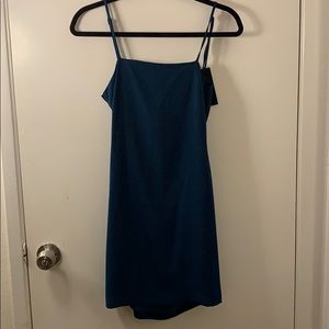 Lulu’s Small Dark Blue-Green Dress